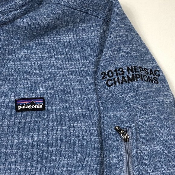 Patagonia Womens Better Sweater 1/4 Zip Holderness Field Hockey Fleece Top Large - Picture 6 of 11